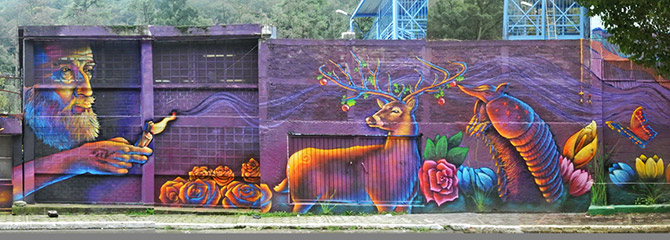 Dan lienzos a artistas urbanos 0