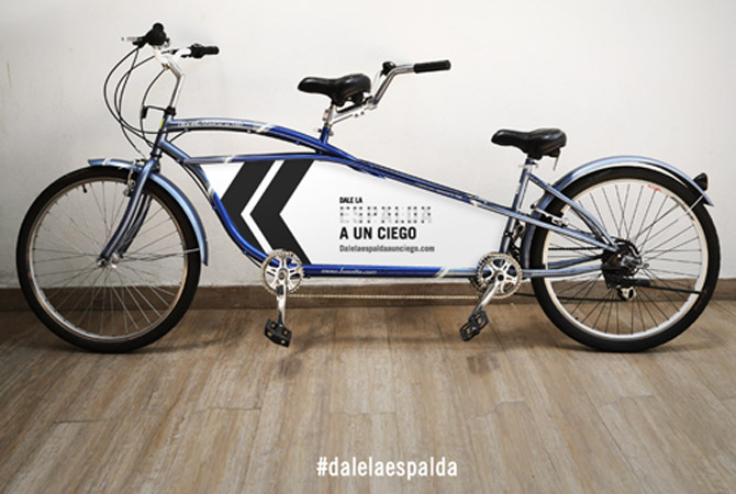 RODADA 2.0: Pasea a un ciego en bici 0