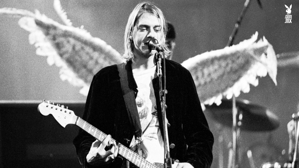 Kurt Cobain of Nirvana (Photo by Kevin Mazur/WireImage)