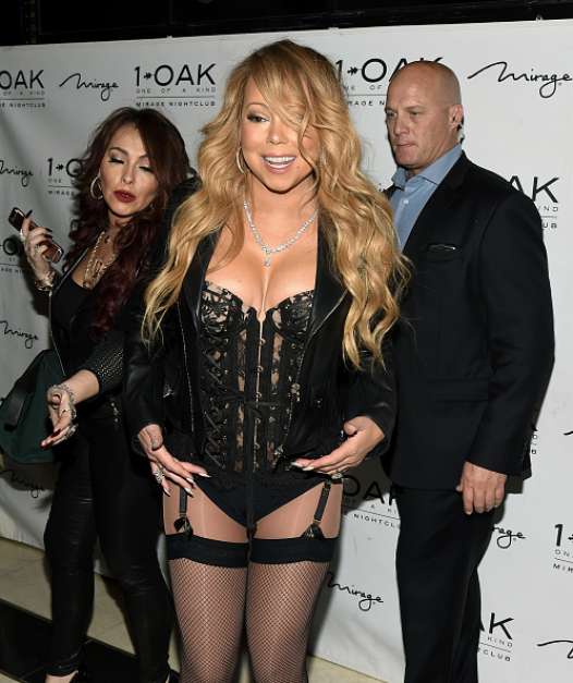 Singer/songwriter Mariah Carey arrives at 1 OAK Nightclub at the Mirage Hotel & Casino to debut her DJ set on June 26, 2016 in Las Vegas, Nevada.