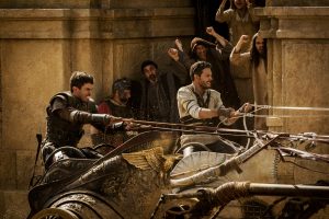 Toby Kebbell plays Messala Severus and Jack Huston plays Judah Ben-Hur Ben-Hur from Paramount Pictures and Metro-Goldwyn-Mayer Pictures.