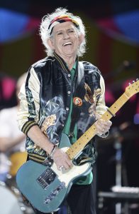HAVANA, CUBA - MARCH 25:  Keith Richards performs on stage during The Rolling Stones concert at Ciudad Deportiva on March 25, 2016 in Havana, Cuba.   Pic. Credit: Dave J Hogan