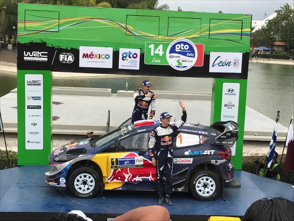 KRIS MEEKE SE CORONA EN EL RALLY DE MÉXICO 1