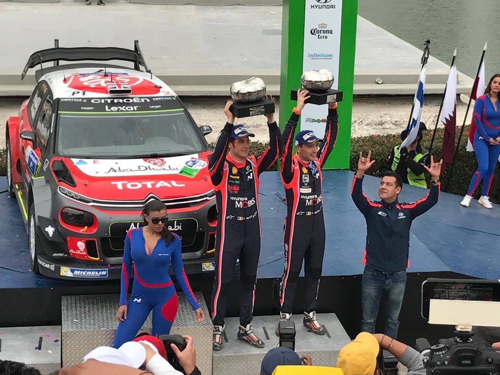 HYUNDAI SUBE AL PODIUM DEL FIA WORLD RALLY CHAMPIONSHIP MÉXICO 0