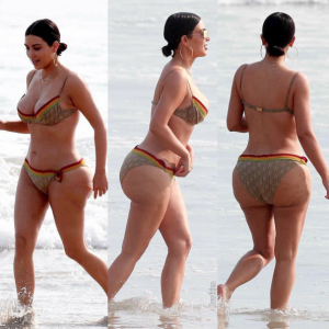 KOURTNEY HUMILLA EN BIKINI A KIM KARDASHIAN 0