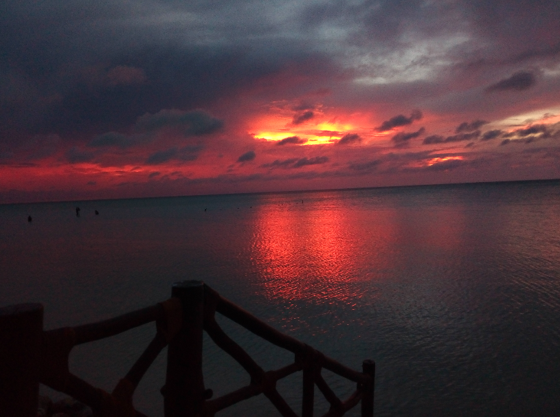 Atardecer Holbox