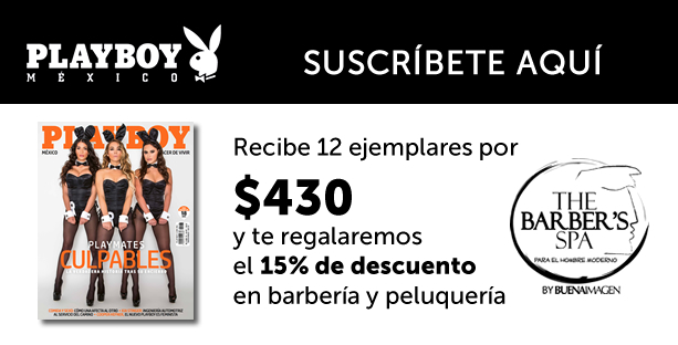 RECIBE TU SUSCRIPCIÓN PLAYBOY ANUAL CON UN 40% DE DESCUENTO 0