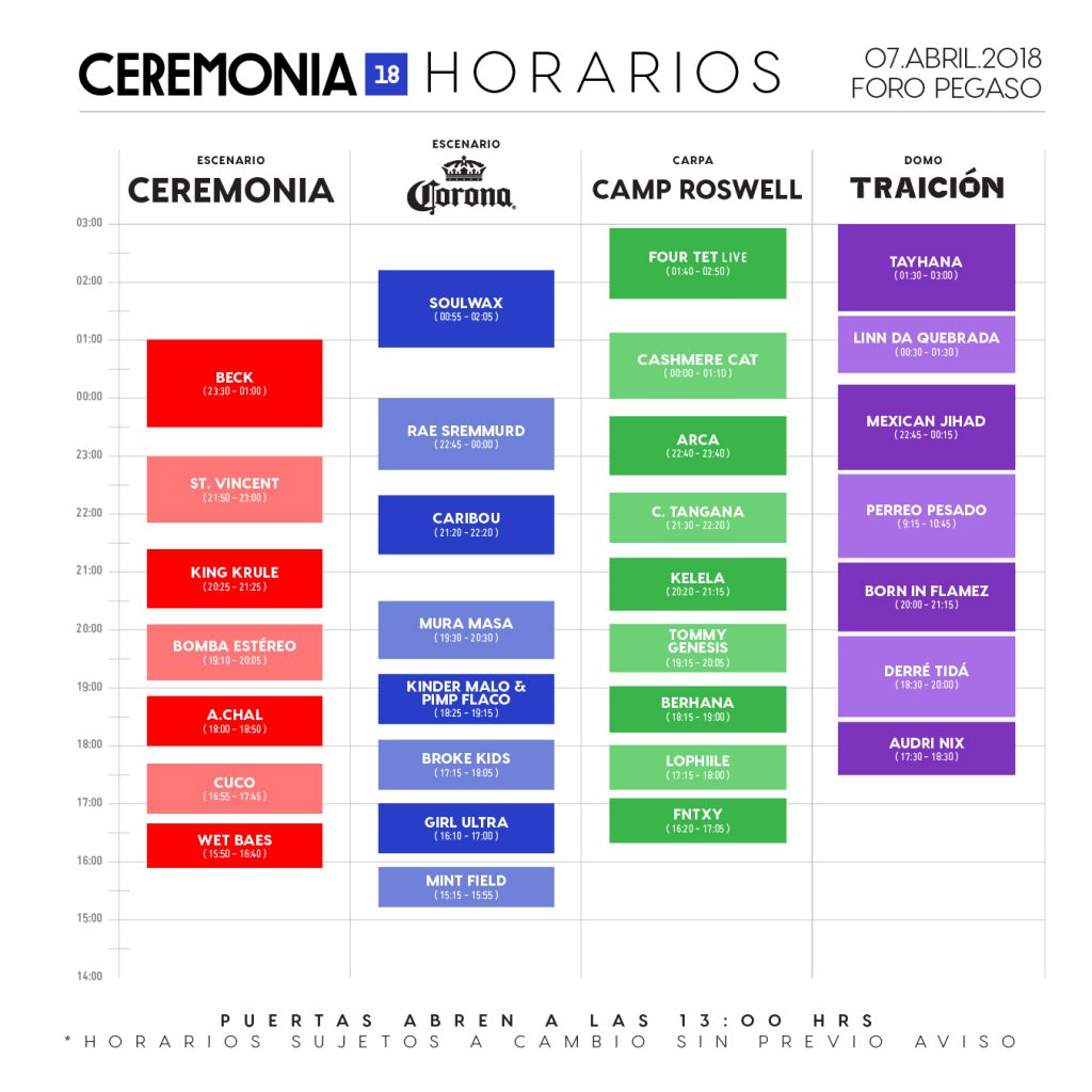 ¡Todo listo para Ceremonia 2018! 0