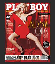 Lindsay Lohan en PLAYBOY México