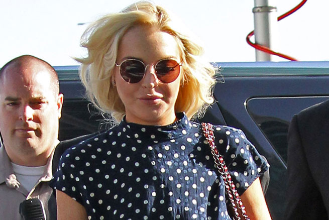 Lindsay Lohan huye de acosadores