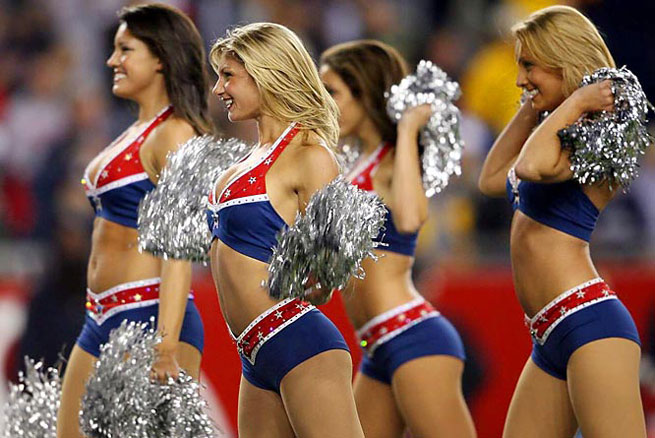 Las cheerleaders de Nueva Inglaterra