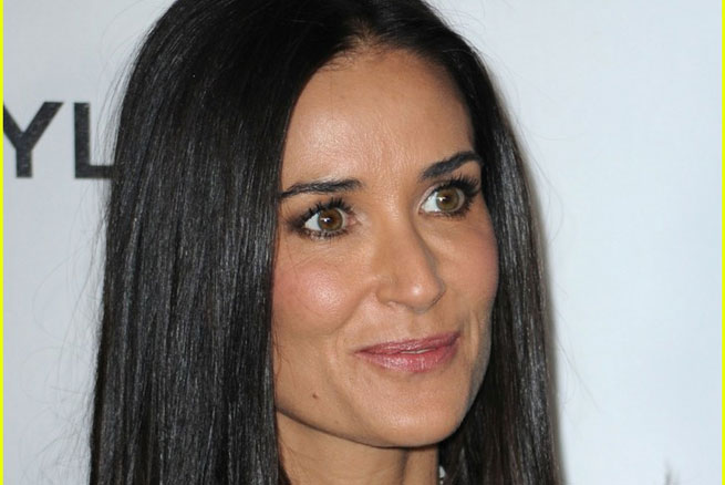 Reaparece Demi Moore