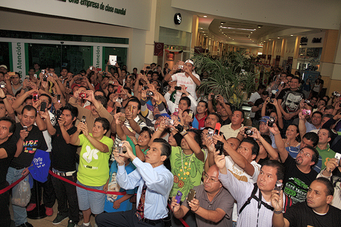 ¡Inolvidable firma de autógrafos!