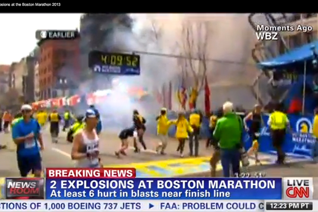 Explosiones en el maratón de Boston