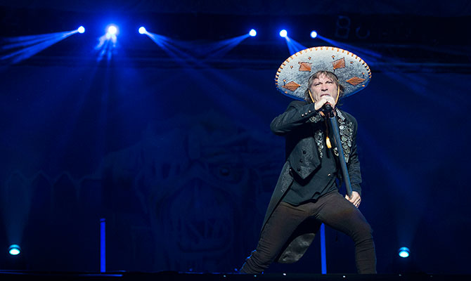 Iron Maiden, Slayer y su noche mexicana