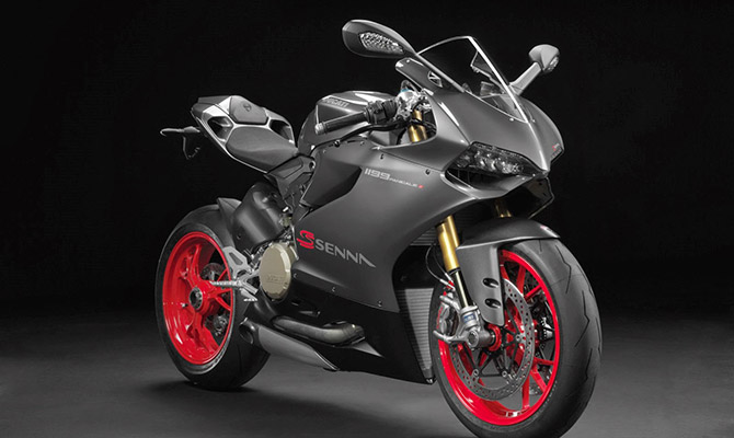 El homenaje de Ducati a Ayrton Senna