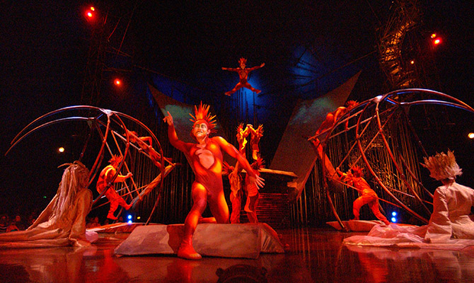 Varekai, el Cirque du Soleil no son vacaciones