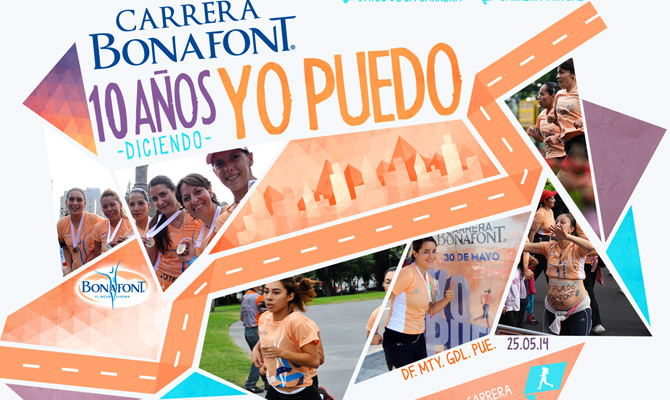 Invitamos a tu chica a la Carrera Bonafont