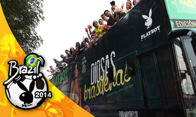 VIDEO/FOTOS: Así se pone el #PartyBusPlayboyMX