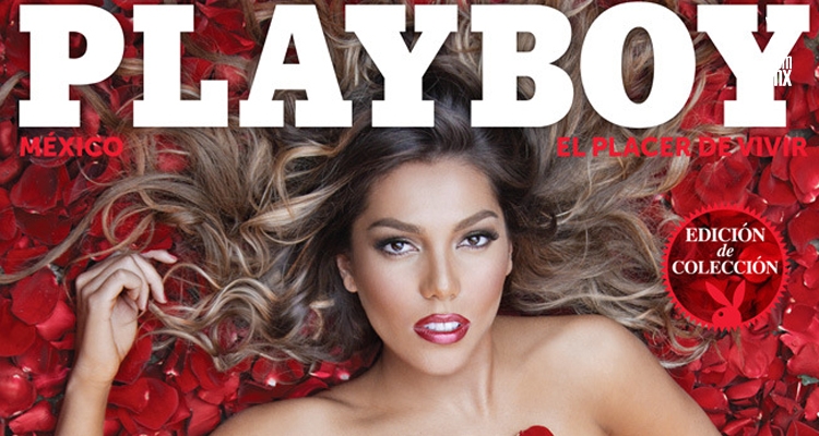 Frida Sofía en la edición de febrero de Playboy México