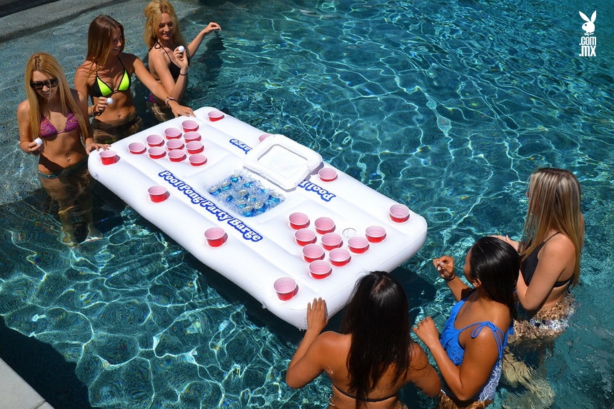 Ya puedes disfrutar del Beer Pong en tu alberca