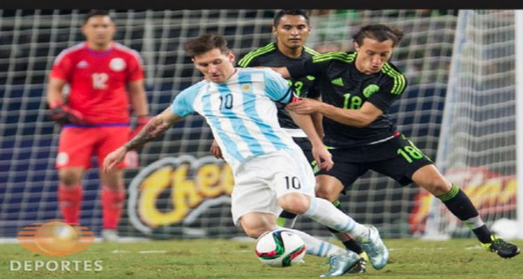Ácido empate entre México y Argentina 2-2