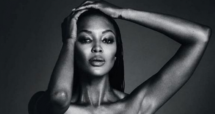 Eliminan de Instagram “topless” de Naomi Campbell