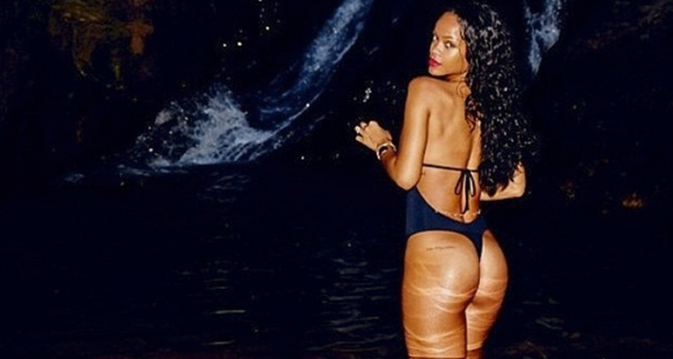 Rihanna prende Instagram con sensuales fotos