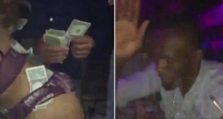 Captan a Usaint Bolt en club nocturno