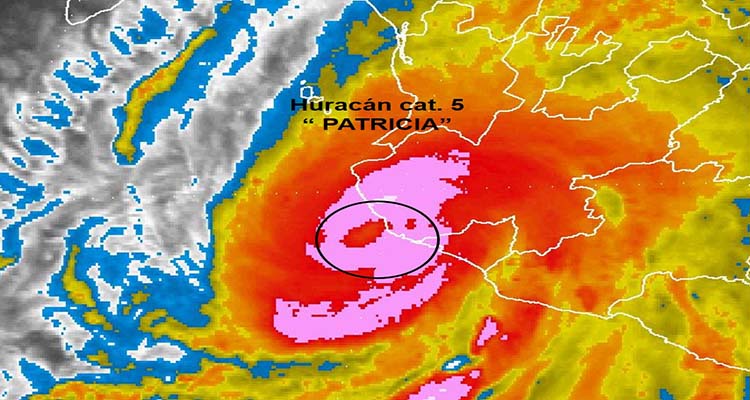 Toca tierra huracán “ Patricia ” en Jalisco