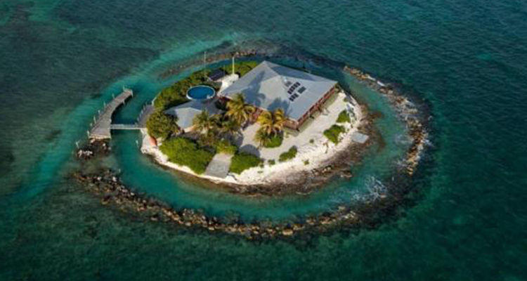 A la venta, isla de lujo en la Florida
