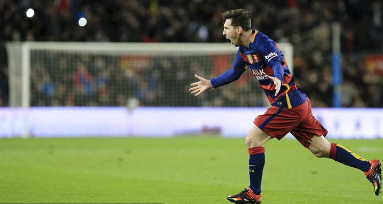 Barcelona con Messi golea al Espanyol
