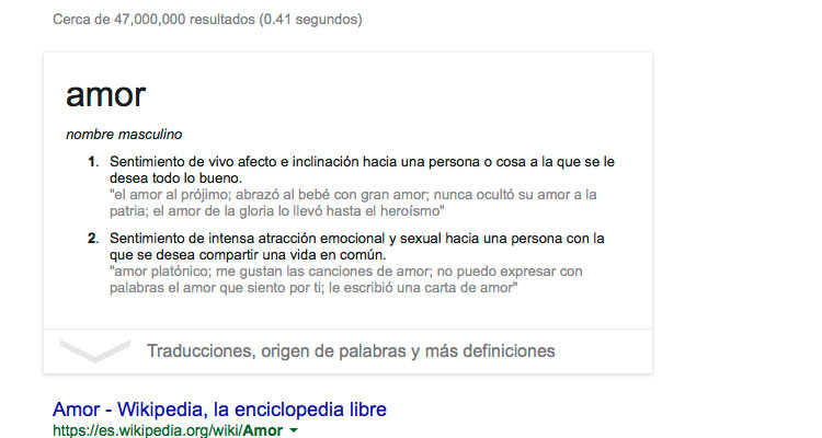 ¿Qué es el amor?
