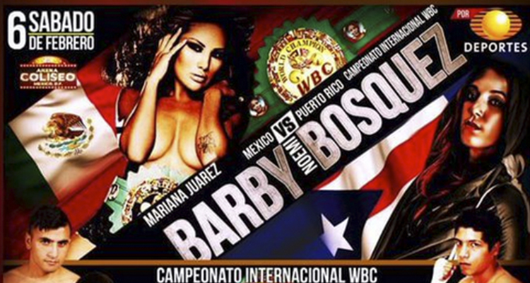 Playboy te invita a la pelea de “La Barby” Juárez & Noemi Bosquez