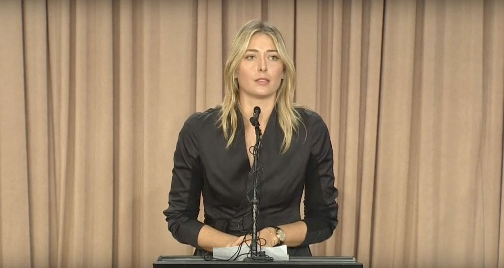 Maria Sharapova da positivo en dopaje