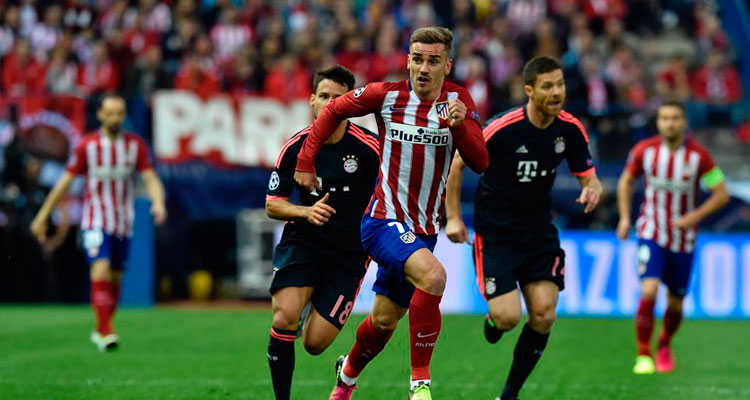 Vence Atlético de Madrid 1-0 al Bayern Munich