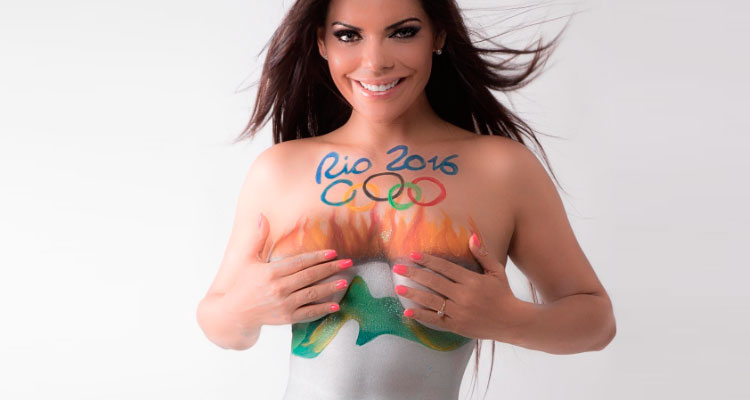 Miss Bumbum calienta los juegos Olímpicos de Río 2016