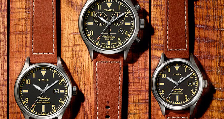 Timex presenta en México su nueva colección WATERBURY RED WING