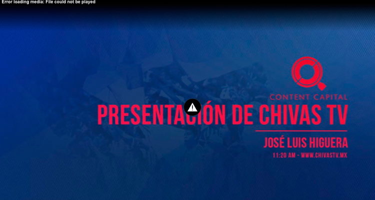 Chivas TV hace fallido debut