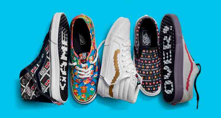 Vans lanzará colección para amantes de videojuegos