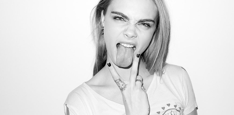 LA PORTADA MÁS DESCARADA DE CARA DELEVINGNE