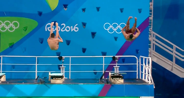 PACHECO Y OCAMPO QUEDAN EN 5º EN CLAVADOS #RIO2016