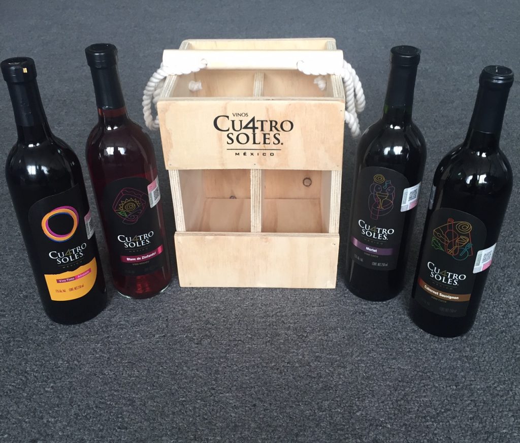 DEGUSTACIÓN DE VINO CU4TRO SOLES