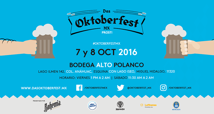 LLEGA OKTOBERFEST A LA CIUDAD DE MÉXICO