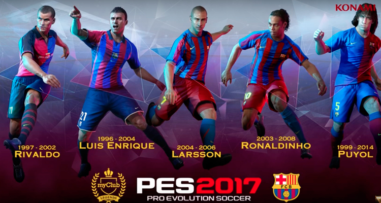 KONAMI DETALLA ACTUALIZACIONES GRATUITAS DEL PES 2017