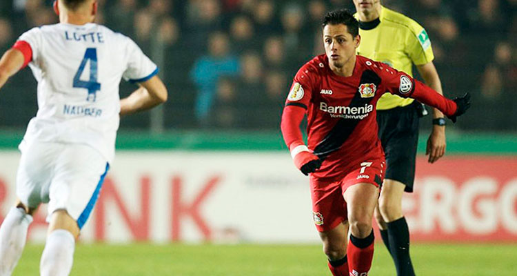 “CHICARITO” Y LEVERKUSEN, FUERA DE LA COPA DE ALEMANIA