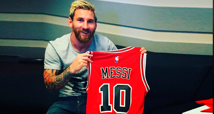 MESSI, EL 10 DE LOS CHICAGO BULLS