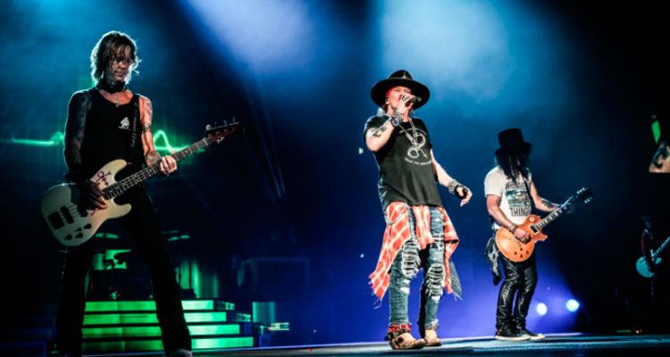 NO WASHEARÁS LAS CANCIONES DE GUNS EN VANO