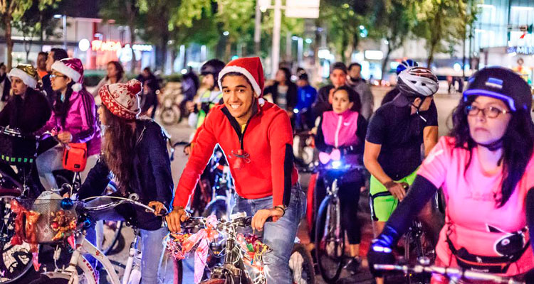 RODADA 2.0: ECOBICI Y PASEO DOMINICAL CAMBIAN POR NAVIDAD Y AÑO NUEVO