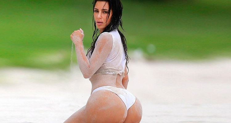 FILTRAN FOTOS DE KIM KARDASHIAN MAQUILLANDO SUS PARTES